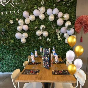 birthday restaurant booking